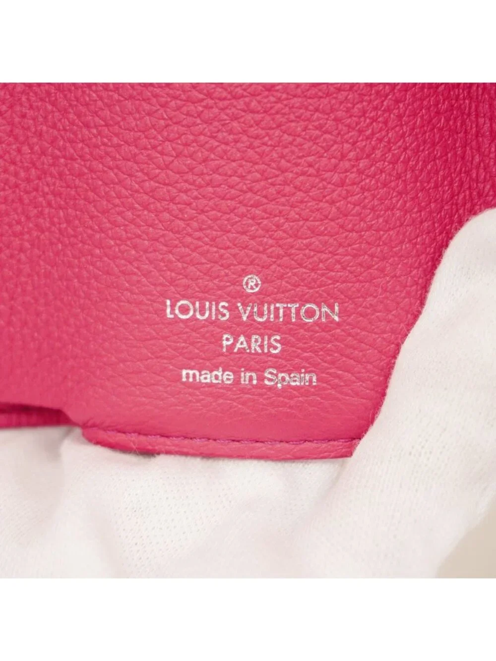 Louis Vuitton Trifold Wallet Taurillon Portefeuille Lock Mini Rose Miami